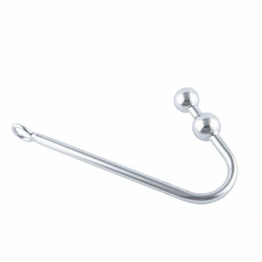 Balls Two Stainless Anal 4417 Steel Pleasurable Hook 0718
